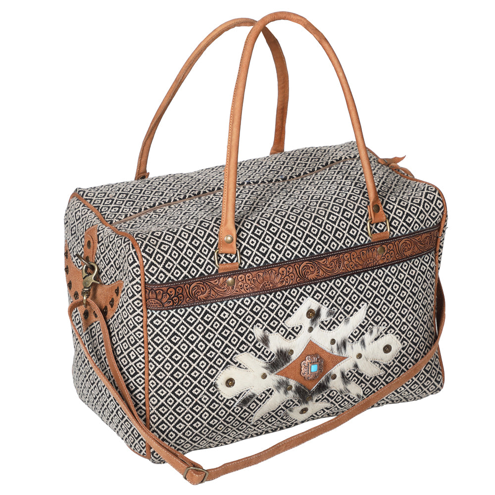 LC-KB663 Duffel Upcycled Canvas Ladies Bag