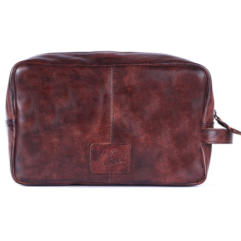 LC-NMBGM137 Toiletry Genuine Leather women bag western Bag