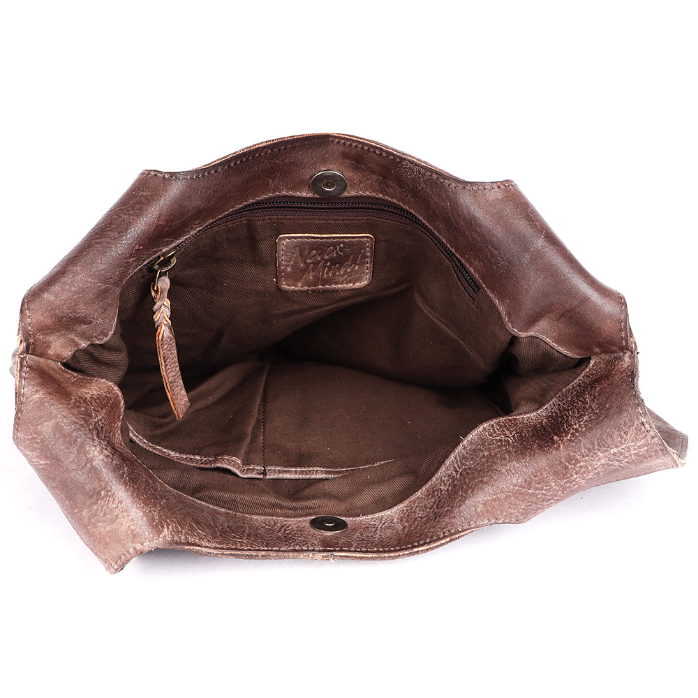 NMBGM138 Hobo Genuine Leather women bag western Bag