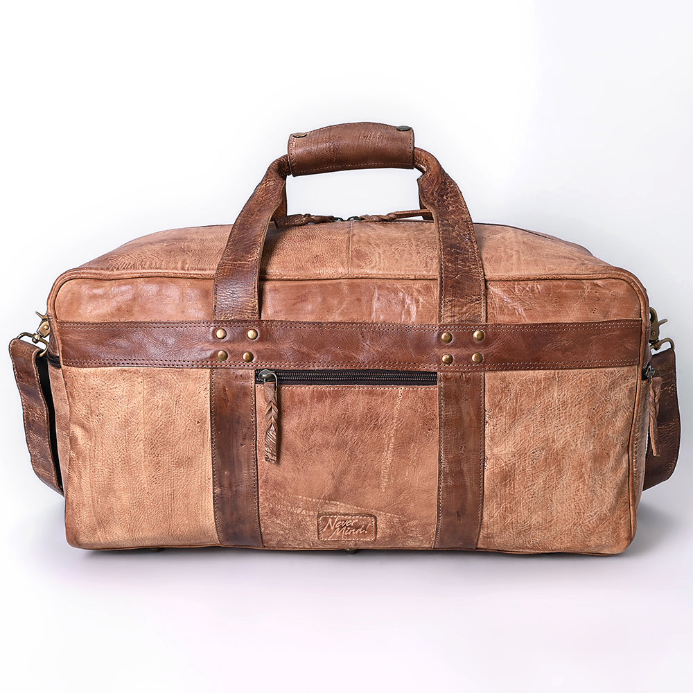 NMBGM142 Duffel Genuine Leather Women Bag Western Handbag