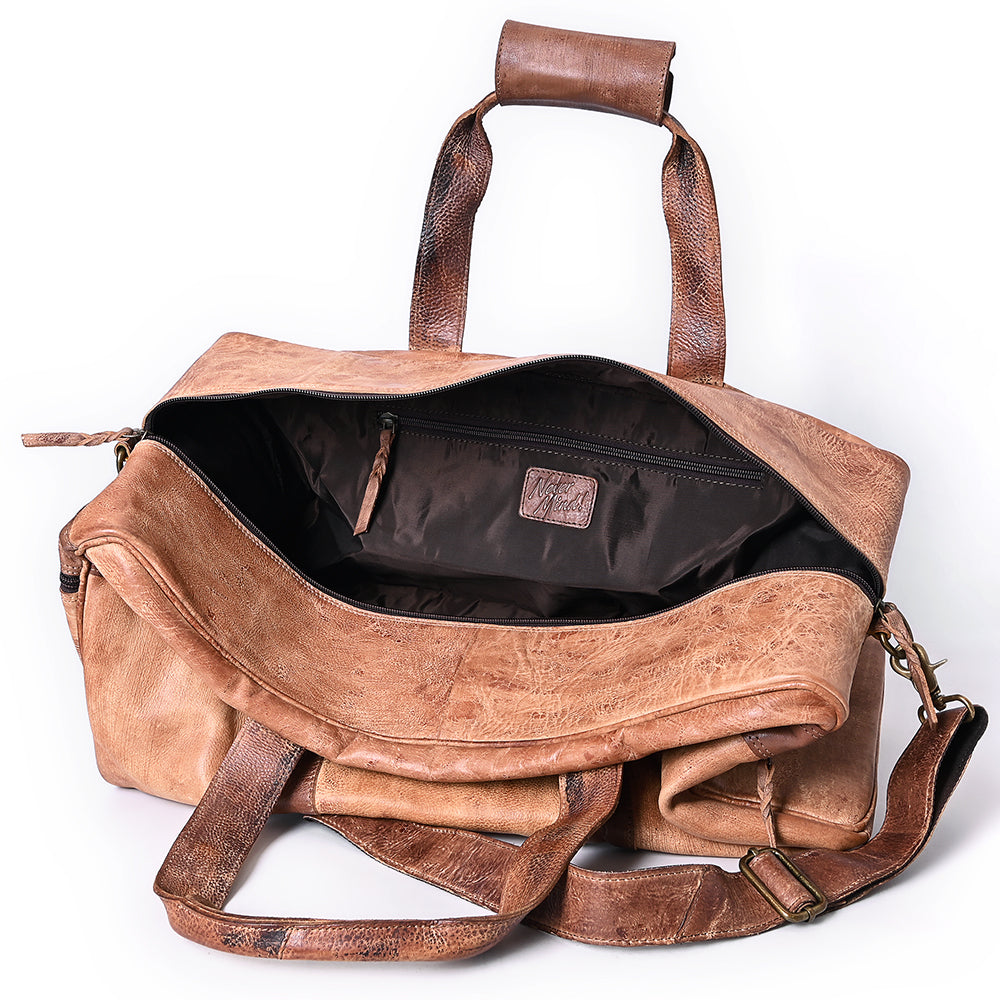NMBGM142 Duffel Genuine Leather Women Bag Western Handbag