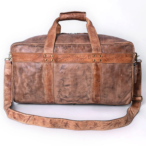 NMBGM142 Duffel Genuine Leather Women Bag Western Handbag