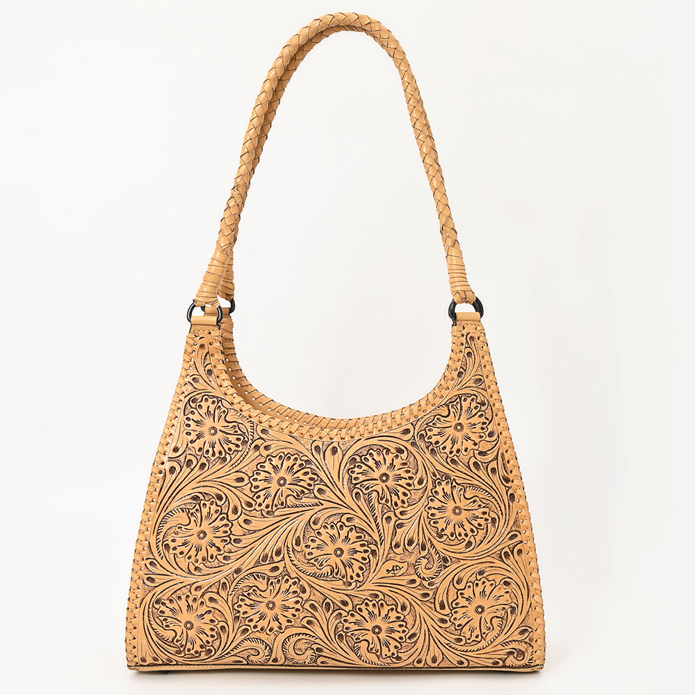 LC-ADBGZ758A Hobo Hand Tooled Genuine Western Leather Women Bag