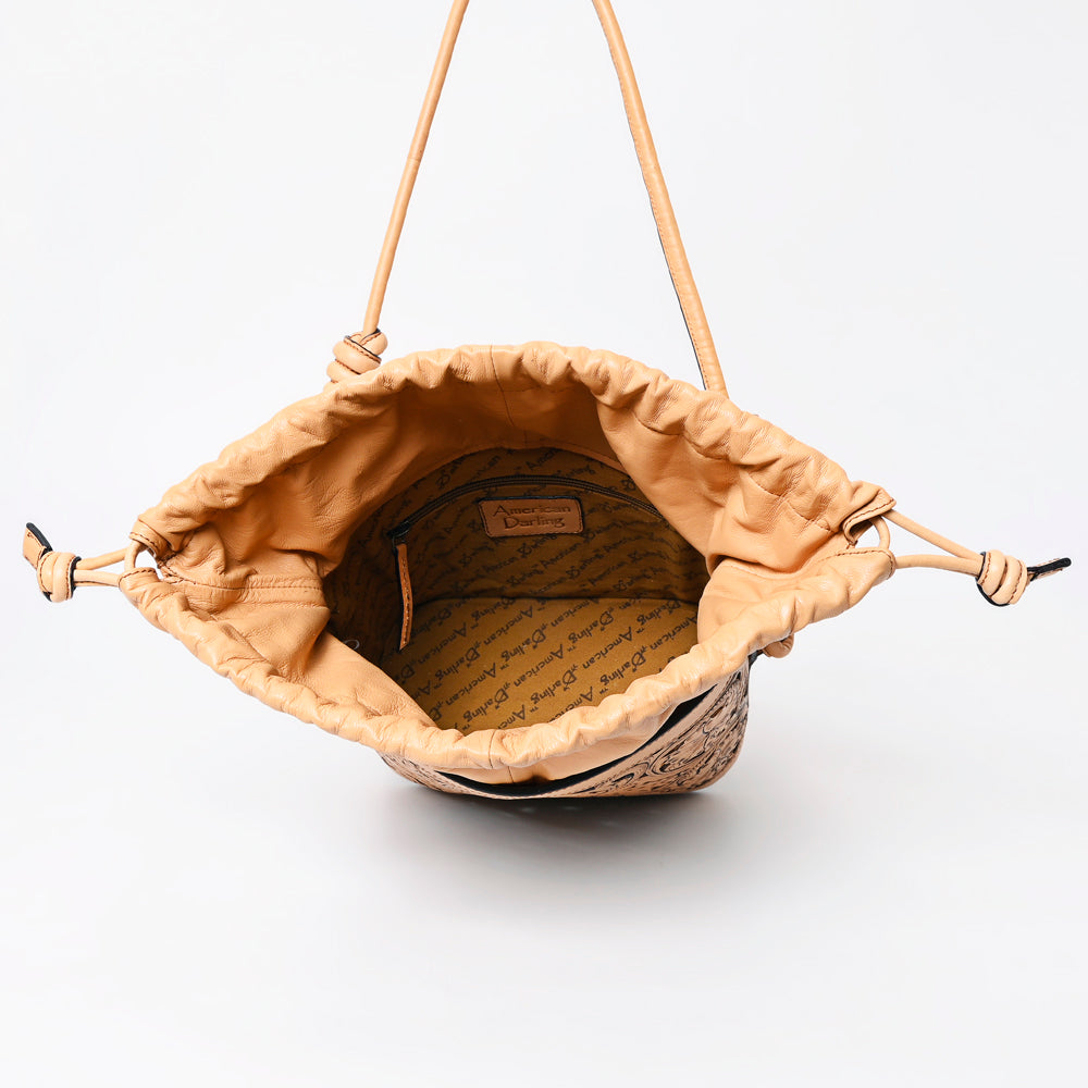 LC-ADBGZ765 Bucket Genuine Western Leather Women Bag