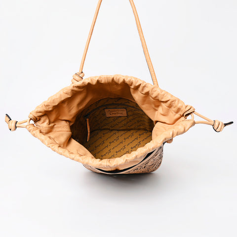 LC-ADBGZ765 Bucket Genuine Western Leather Women Bag