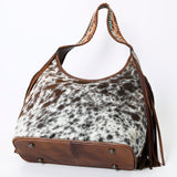 LC-ADBG803 Annie Western Hobo Bag Hair-On Cowhide & Tooled Leather Shoulder Purse
