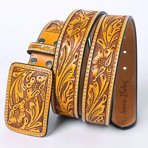 ADBLF232 Genuine American Leather Belt Men and Women