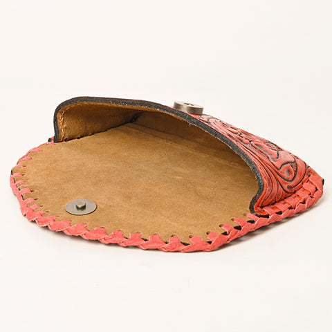 American Darling Hand Tooled Genuine Leather Western Sunglass Case