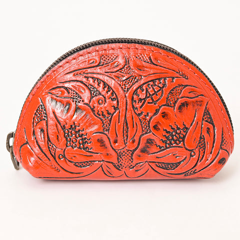 American Darling Hand Tooled Genuine Leather Western Sunglass Case