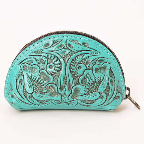 American Darling Hand Tooled Genuine Leather Western Sunglass Case