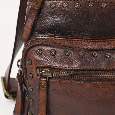 SWC191 Caldera - Full Grain Leather Sling Bag