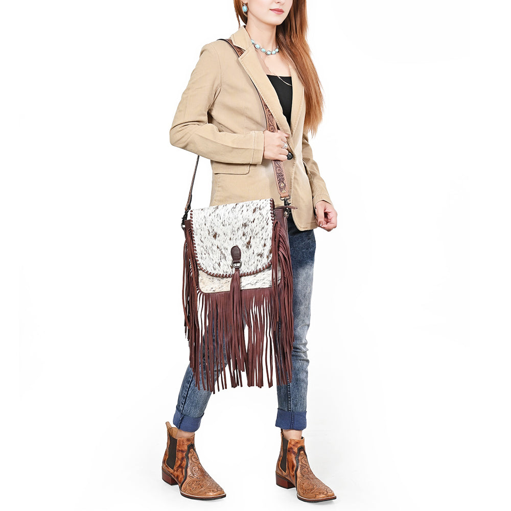 KBG236 Messenger Genuine Leather women bag western Bag