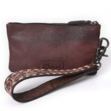 KBG275 Wristlet Genuine Leather women bag western Bag