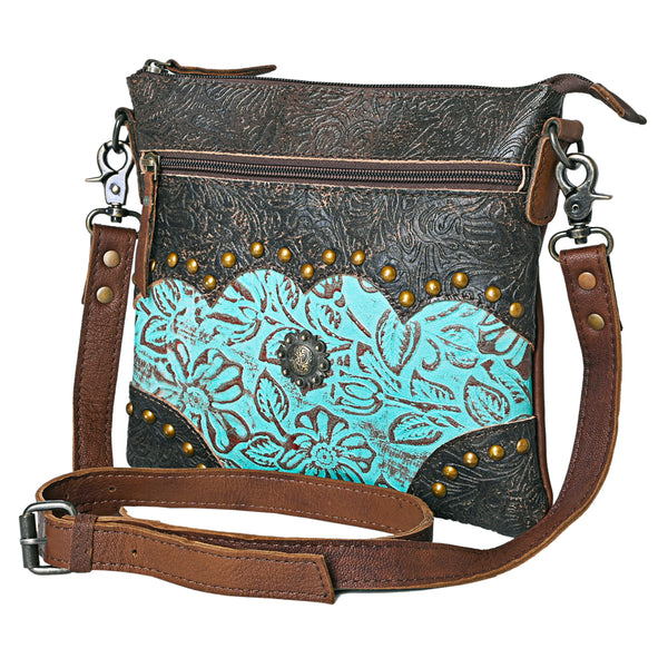 KBG292 Crossbody Genuine Leather women bag western Bag
