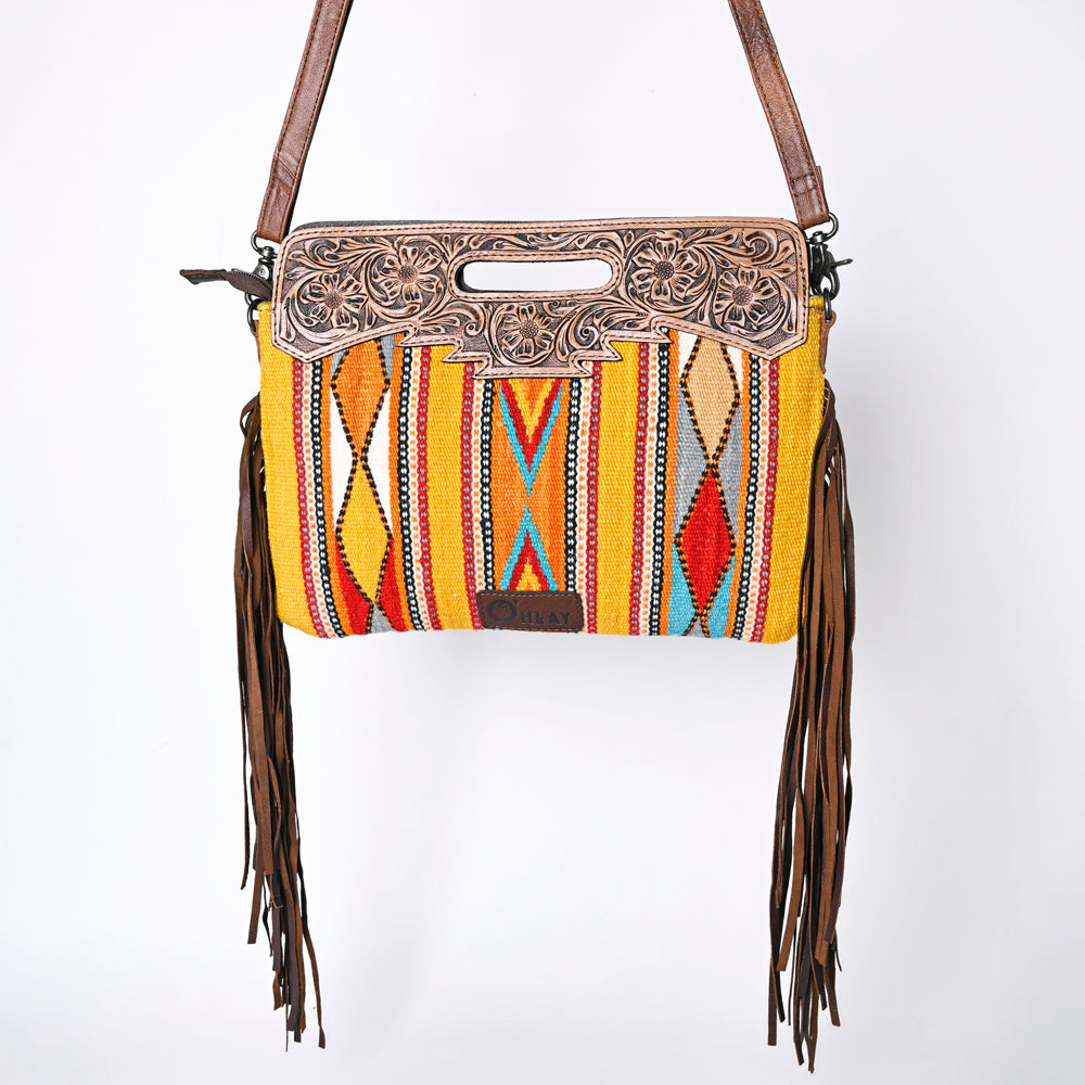 LC-KBG302 Clutch Genuine Leather women bag western Bag