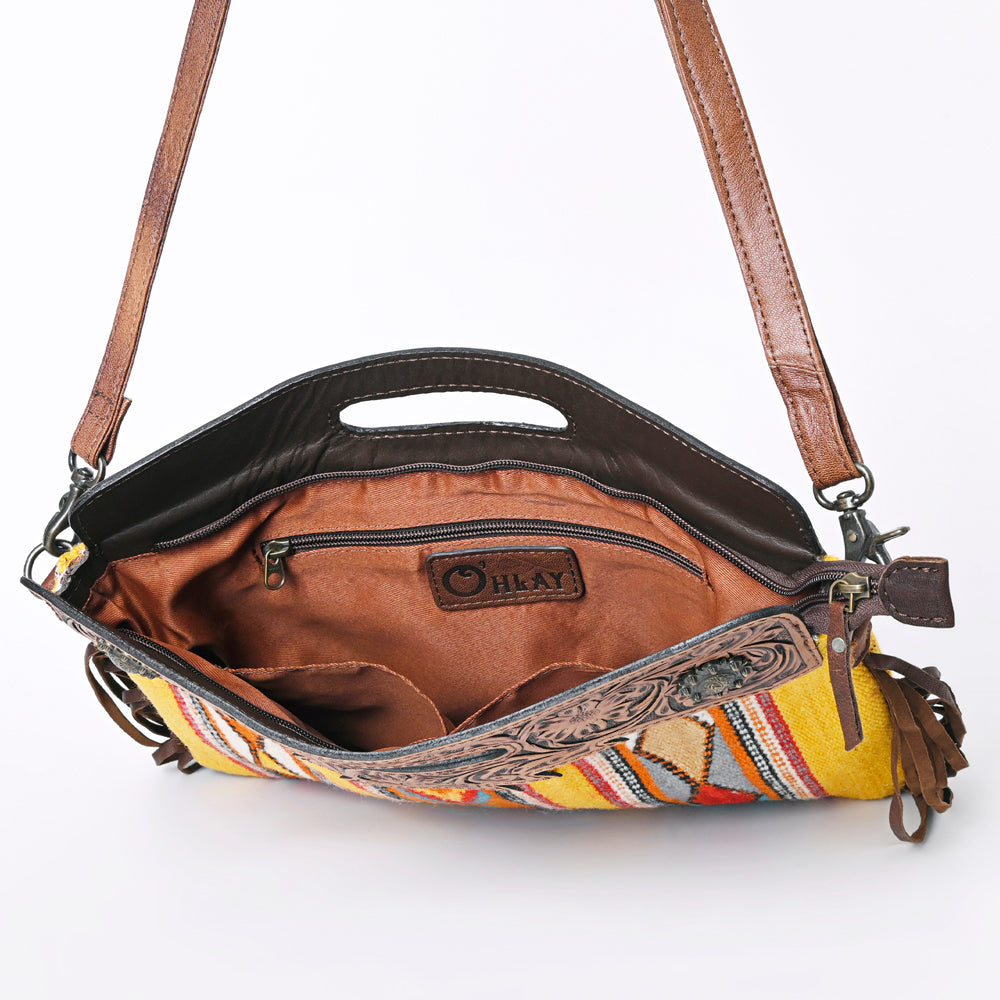 LC-KBG302 Clutch Genuine Leather women bag western Bag