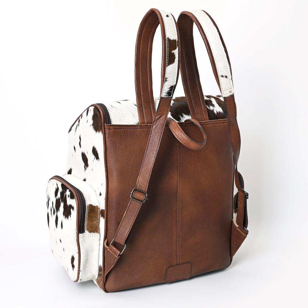 American Darling Hair-On Cowhide Genuine Leather Western Backpack Bag