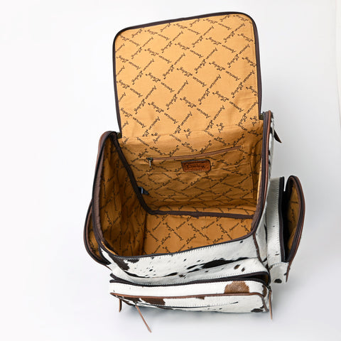 American Darling Hair-On Cowhide Genuine Leather Western Backpack Bag