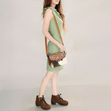 ADBG1225C Crossbody Genuine Western Leather Women Bag Eleanor