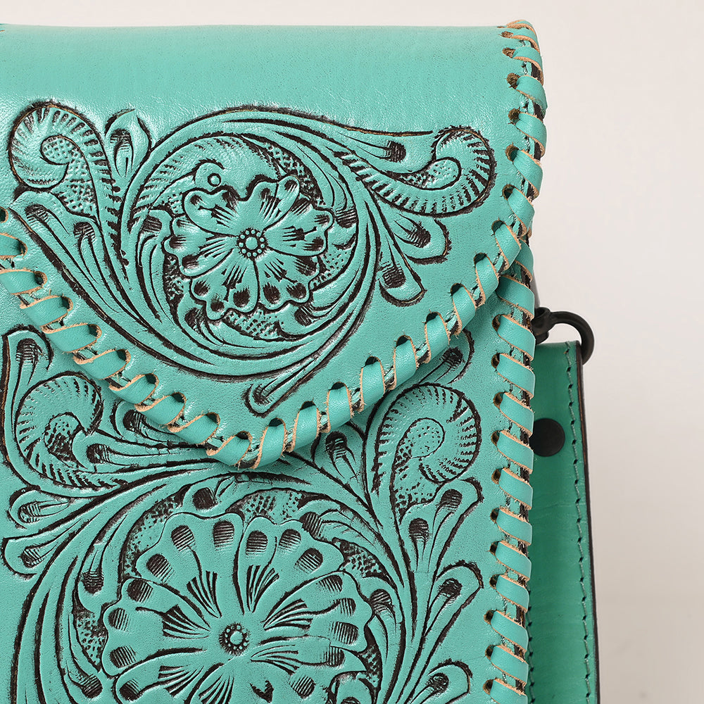 LC-ADBGZ750D Cellphone Holder Genuine Western Leather Women Bag