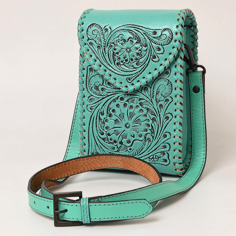 LC-ADBGZ750D Cellphone Holder Genuine Western Leather Women Bag