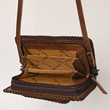 ADBG1228 Clutch Hair-on Genuine Western Leather Women Bag