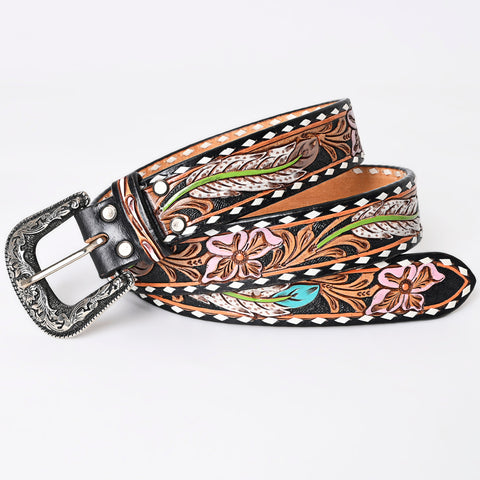 LC-ADBLF155 Genuine American Leather Belt Men and Women