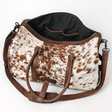 ADBG1245 Western Cowhide Leather Duffel Bag -American Darling Travel Tote