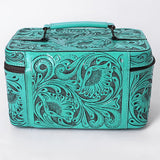 ADBG1251 Hand-Tooled Leather Jewelry Case - Western Organizer by American Darling