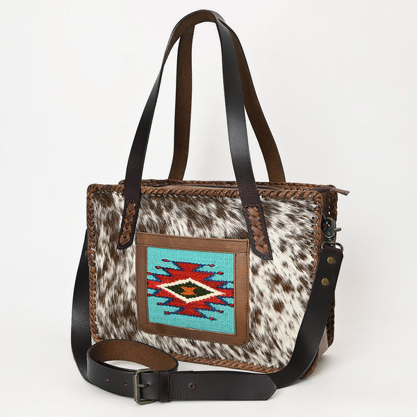 LC-ADBG1278 Tote Hair On Genuine Western Leather Women Bag