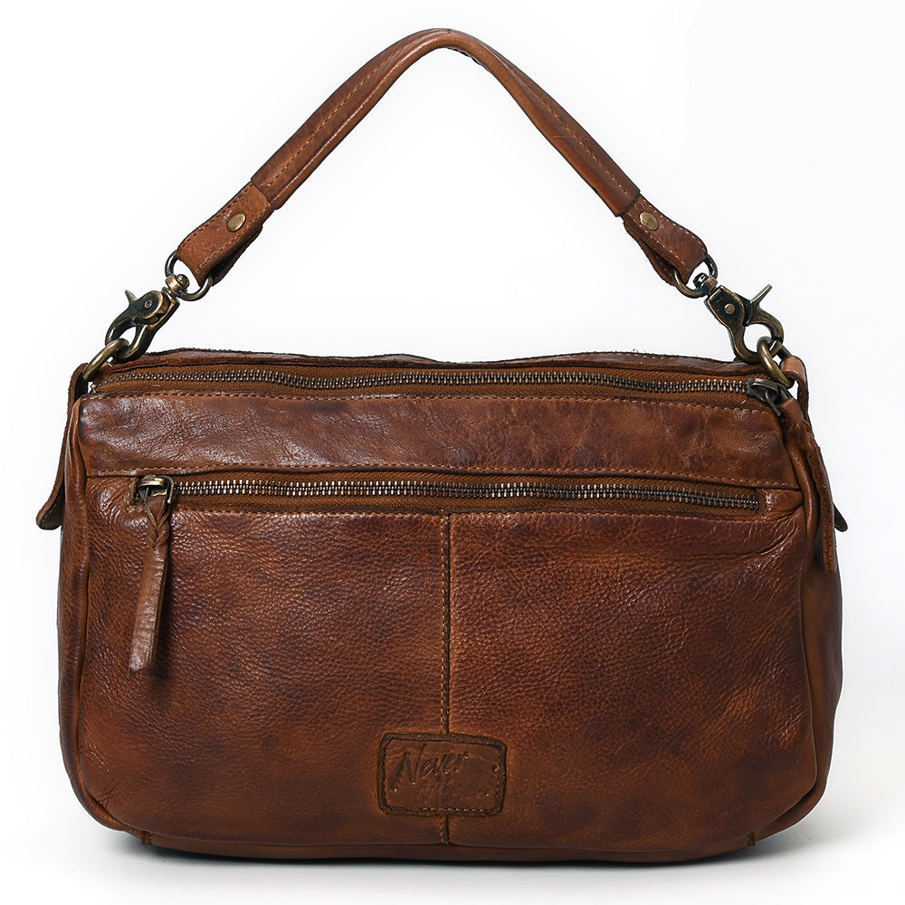 NMBGM161 Hobe Bucket Tooled Genuine Western Leather Women Bag