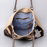 LC-OHV128 Hobo Upcycled Canvas Ladies Bag