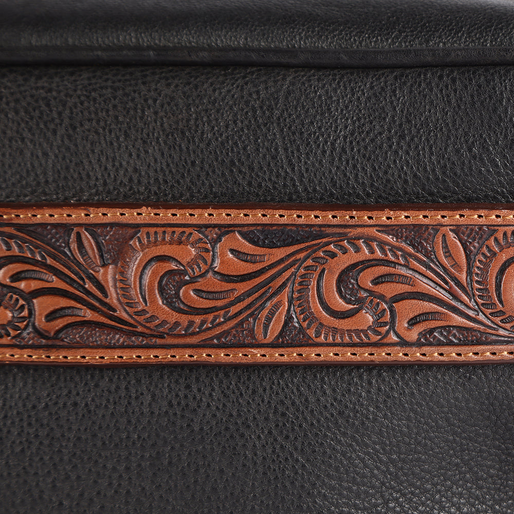 OHM107 Toiletry Genuine Leather women bag western Bag