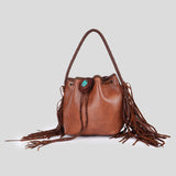 ADBGM273 Bucket Genuine Western Leather Women Bag