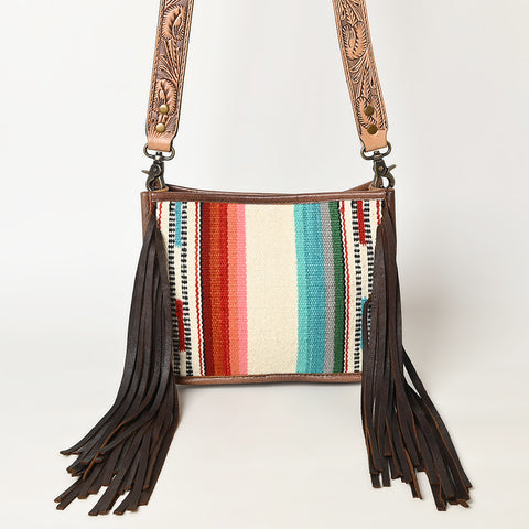 American Darling Saddle Blanket Fringes Messenger Bag