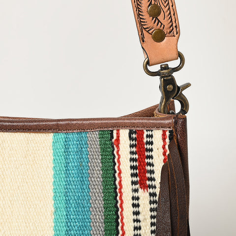 American Darling Saddle Blanket Fringes Messenger Bag