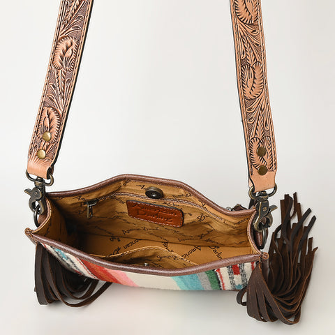American Darling Saddle Blanket Fringes Messenger Bag