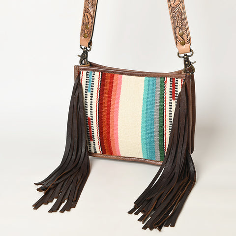 American Darling Saddle Blanket Fringes Messenger Bag