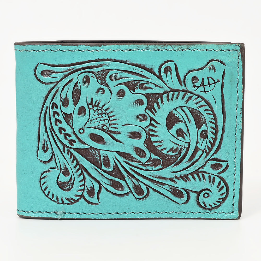 LC-ADBGZ791B Wallet Genuine Western Leather Women Bag