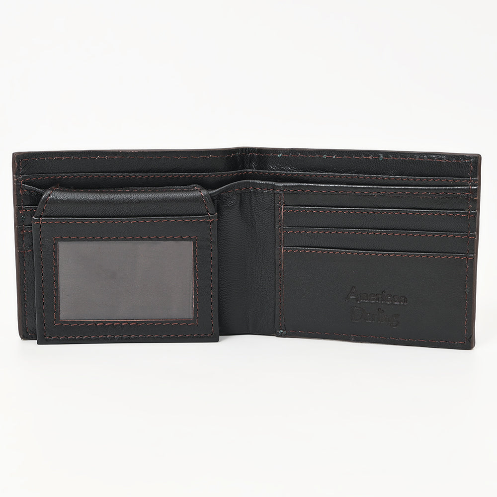 LC-ADBGZ791B Wallet Genuine Western Leather Women Bag