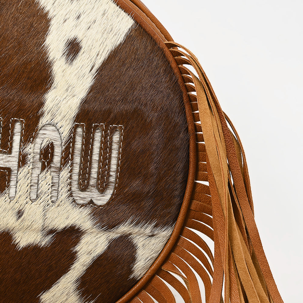 ADBG1400 Backpack Hair on Genuine Western Leather Women Bag