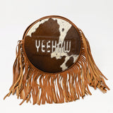 LC-ADBG1400 Backpack Hair on Genuine Western Leather Women Bag