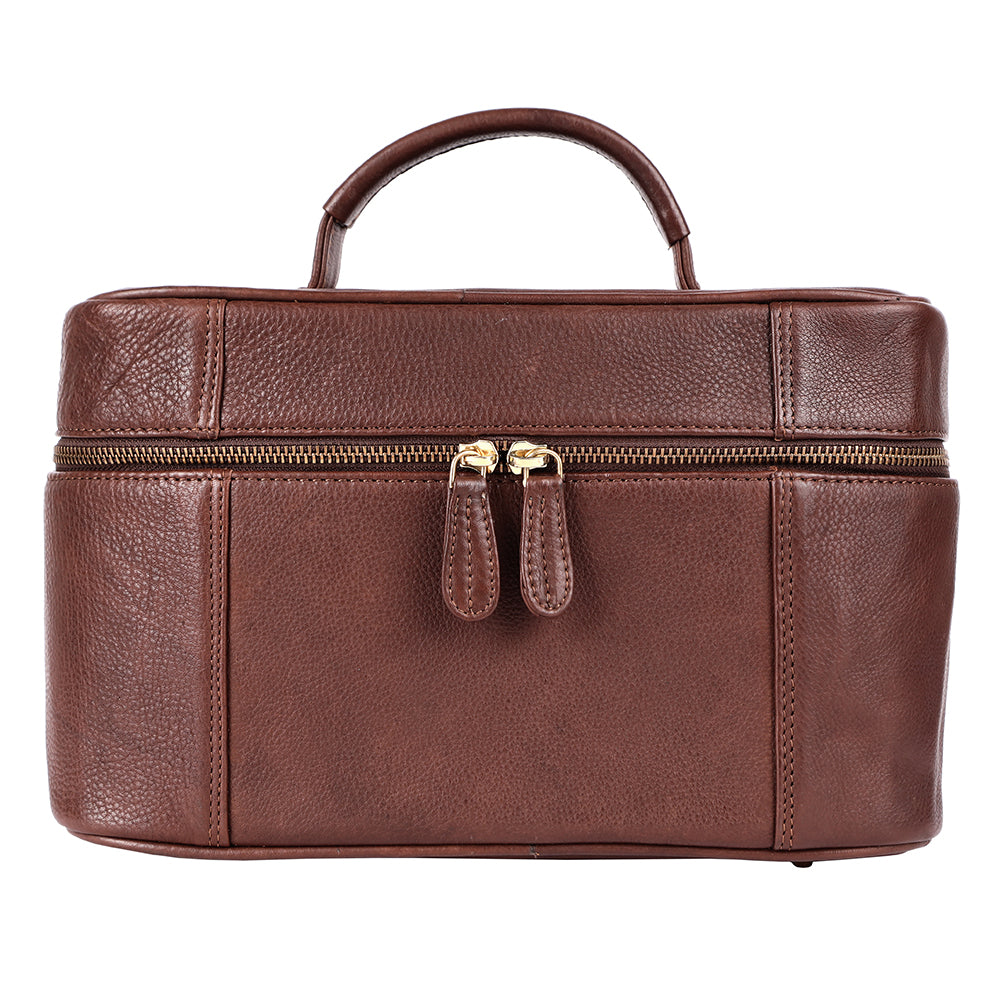 LC-ADBGM386B Jewelry Case Genuine Western Leather Women Bag