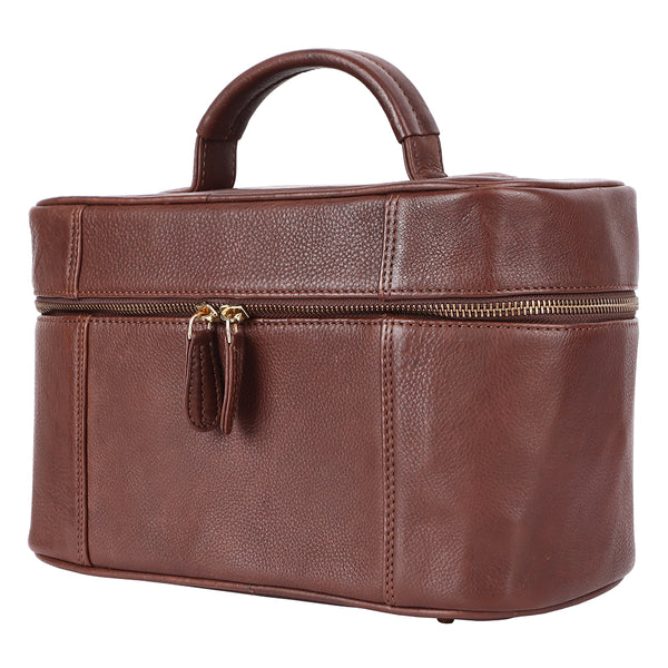 LC-ADBGM386B Jewelry Case Genuine Western Leather Women Bag