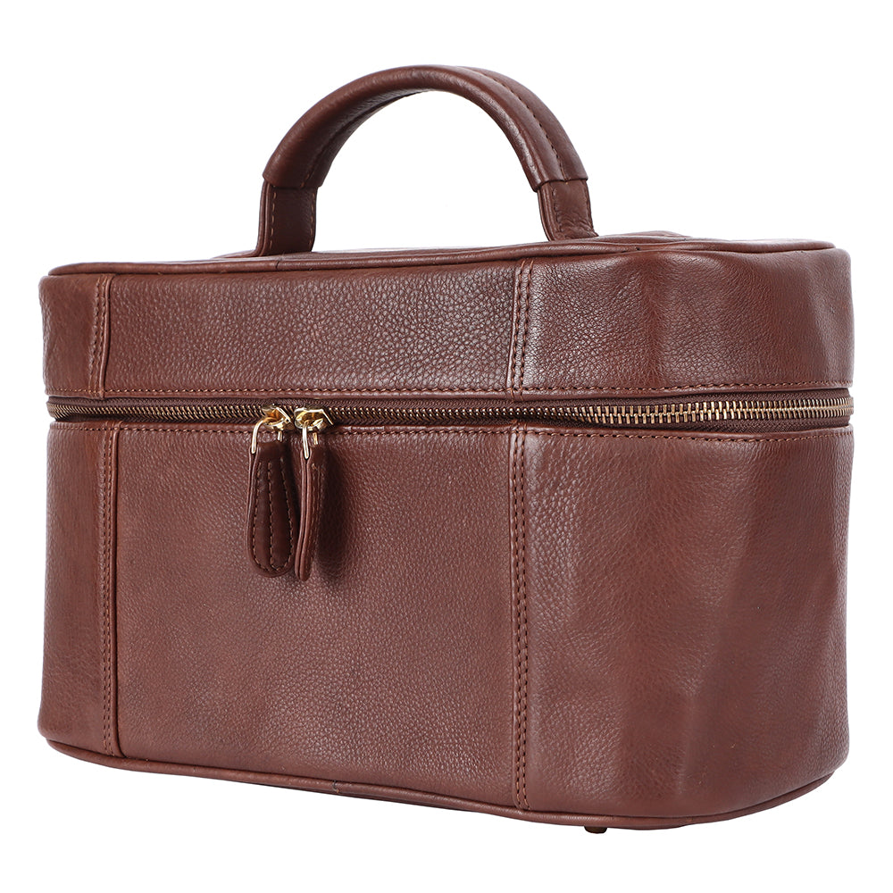 LC-ADBGM386B Jewelry Case Genuine Western Leather Women Bag