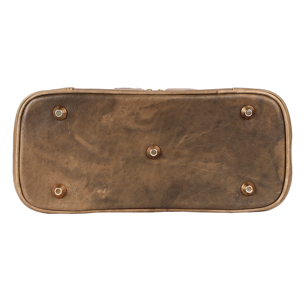 LC-ADBGM386E Jewelry Case Genuine Western Leather Women Bag