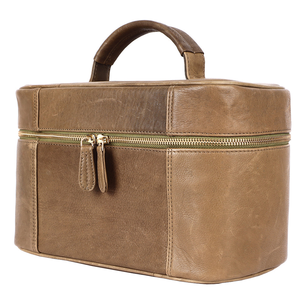 LC-ADBGM386E Jewelry Case Genuine Western Leather Women Bag