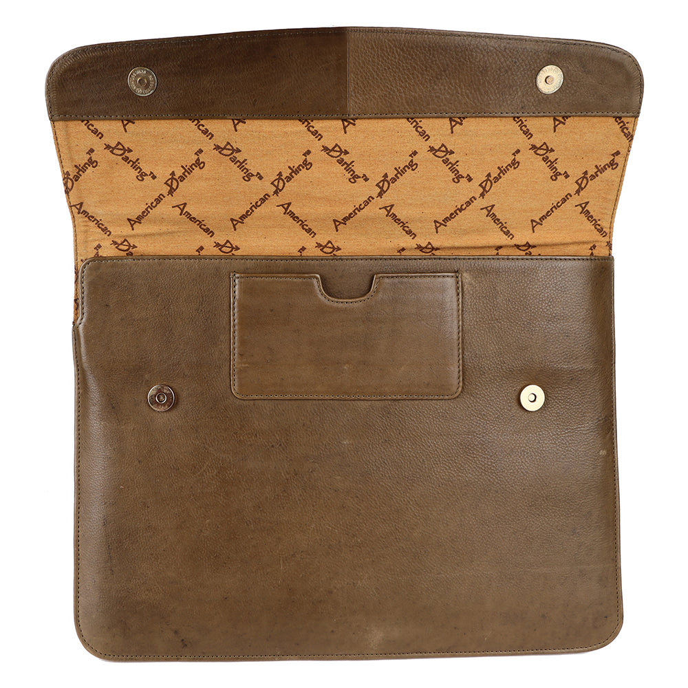 LC-ADBGM388D Wallet Genuine Western Leather Women Bag