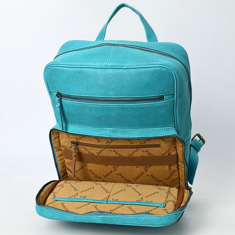 ADBGM391 Leather Backpack - Structured Full-Grain Western Travel & Work Bag