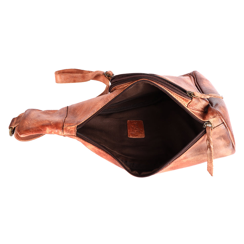 NMBGM165 Sling Genuine western Leather women bag